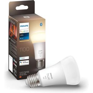 Philips Hue New White Smart Light Bulb 75w - 1100 Lumen (E27 Edison Screw) With Philips Hue New White Smart Light Bulb 75w - 1100 Lumen (E27 Edison Screw) With