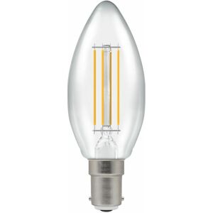 5 Pack Led Candle Filament Clear Dimmable 5w 2700k Sbc B15d 7147 Crompton 5 Pack Led Candle Filament Clear Dimmable 5w 2700k Sbc B15d 7147 Crompton
