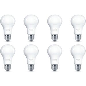 8 X Philips Led Frosted E27 Edison Screw 75w Warm White Light Bulbs Lamp 1055lm 8 X Philips Led Frosted E27 Edison Screw 75w Warm White Light Bulbs Lamp 1055lm