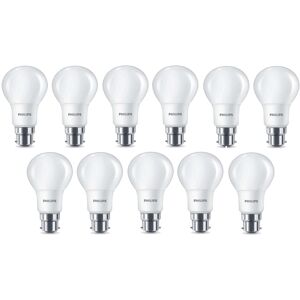 11x Philips Led Frosted B22 60w Warm White Bayonet Cap Light Bulbs Lamp 806 Lm 11x Philips Led Frosted B22 60w Warm White Bayonet Cap Light Bulbs Lamp 806 Lm