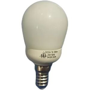 Lux 00404 Sphere Lamp - Fluorescent - 7W - E27 - 6400K - 220V Lux 00404 Sphere Lamp - Fluorescent - 7W - E27 - 6400K - 220V