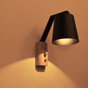 Luminturs 5w Led Wall Sconce Light Fixture E27 Bulb Lamp Knob Switch Indoor Lighting Hotel Luminturs 5w Led Wall Sconce Light Fixture E27 Bulb Lamp Knob Switch Indoor Lighting Hotel