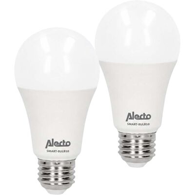 Alecto Smart Lampe LED Wi-Fi SMART-BULB10 DUO - LED Wi-Fi Smart Bulb Alecto Smart Lampe LED Wi-Fi SMART-BULB10 DUO - LED Wi-Fi Smart Bulb
