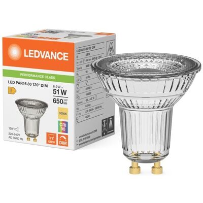 Osram - LED PAR16 DIM P - 3000K - 6.9W - LED bulb Osram - LED PAR16 DIM P - 3000K - 6.9W - LED bulb