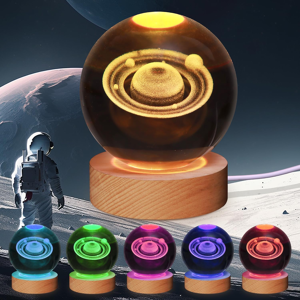 Does Not Apply 3d Solar System Crystal Ball Night Light, 3.15 Inch Glass Ball 7 Colour Changing Does Not Apply 3d Solar System Crystal Ball Night Light, 3.15 Inch Glass Ball 7 Colour Changing