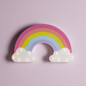 Does Not Apply Rainbow Children'S Bedroom Battery Operated Nuresry Wall Light With 14 Warm Whit Does Not Apply Rainbow Children'S Bedroom Battery Operated Nuresry Wall Light With 14 Warm Whit