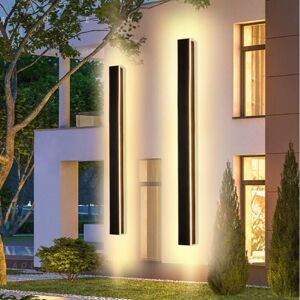 Does Not Apply Outdoor Wall Lights Led Black Long Wall Sconce Ip65 Waterproof Outside Lights Does Not Apply Outdoor Wall Lights Led Black Long Wall Sconce Ip65 Waterproof Outside Lights