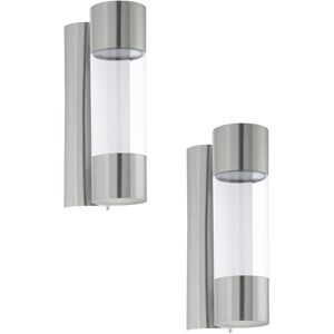 Stainless Steel 2 Pack Outdoor Wall Light IP44 Modern - Outdoor Wall Light Stainless Steel 2 Pack Outdoor Wall Light IP44 Modern - Outdoor Wall Light