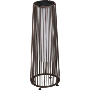 Outsunny Garden Solar Powered Lights Woven Wicker Lantern Auto On/off Brown Outsunny Garden Solar Powered Lights Woven Wicker Lantern Auto On/off Brown