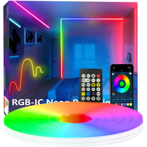 Does Not Apply 5m Neon Rope Lights,Rgb+ic Flexible Led Strip Lights Control With App/remote,Cha Does Not Apply 5m Neon Rope Lights,Rgb+ic Flexible Led Strip Lights Control With App/remote,Cha