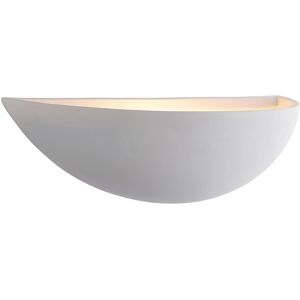Endon Collection Lighting Mini Crescent - Wall Light - White Plaster - 1 Light Endon Collection Lighting Mini Crescent - Wall Light - White Plaster - 1 Light