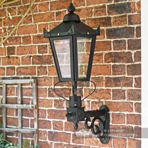 Black Country Metal Works Victorian Wall Lantern On Royale Bracket 98 X 46cm Black Country Metal Works Victorian Wall Lantern On Royale Bracket 98 X 46cm