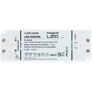 Transformers & Led Driver 24v 100w Slim Screw Terminals Integral Ildrcva059 Transformers & Led Driver 24v 100w Slim Screw Terminals Integral Ildrcva059