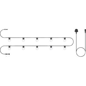 Eagle Festoon String Lights Outdoor Gazebo Ip44 - Clear Warm White - 10 Lamps - 5m Eagle Festoon String Lights Outdoor Gazebo Ip44 - Clear Warm White - 10 Lamps - 5m