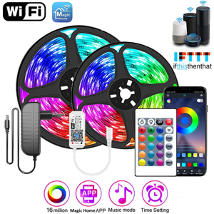 Does Not Apply Wifi Led Strip Light Smart Life 220v 5050 Rgb Led Tape Lights Magic Home 20 Mete Does Not Apply Wifi Led Strip Light Smart Life 220v 5050 Rgb Led Tape Lights Magic Home 20 Mete