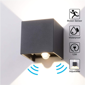 Does Not Apply Wall Light Motion Sensor Outdoor / Motion Sensor Indoor Led Wall Light 12 W Wate Does Not Apply Wall Light Motion Sensor Outdoor / Motion Sensor Indoor Led Wall Light 12 W Wate
