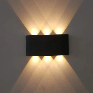 Does Not Apply Indoor Wall Lights, 6w Warm White Led Modern Up Down Wall Light Black Aluminium Does Not Apply Indoor Wall Lights, 6w Warm White Led Modern Up Down Wall Light Black Aluminium