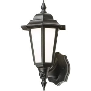 Knightsbridge 230v Ip54 Led Wall Lantern With Pir, Black Knightsbridge 230v Ip54 Led Wall Lantern With Pir, Black