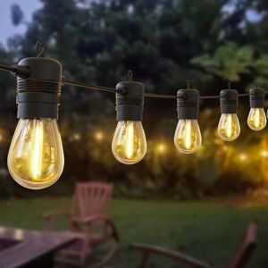 Avanlo Outdoor String Lights 100ft /30.5m Festoon Patio Lights Outside Led S14 Avanlo Outdoor String Lights 100ft /30.5m Festoon Patio Lights Outside Led S14