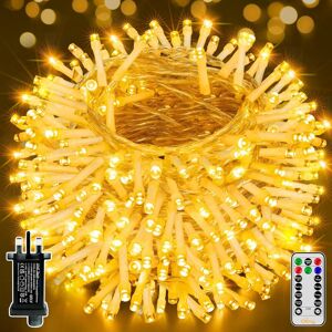 Ollny Fairy Lights Mains Powered, 40m 400 Led Outdoor String Lights, Warm White Ollny Fairy Lights Mains Powered, 40m 400 Led Outdoor String Lights, Warm White