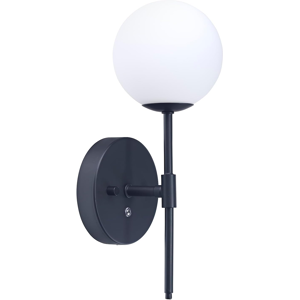 Does Not Apply Matt Black Modern Led Wireless Rechargeable Touch Wall Light With Opal White Gla Does Not Apply Matt Black Modern Led Wireless Rechargeable Touch Wall Light With Opal White Gla