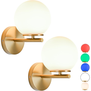 Does Not Apply Modern Battery Operated Wall Light 2 Piece Set With Remote Control, Bronze Wall Does Not Apply Modern Battery Operated Wall Light 2 Piece Set With Remote Control, Bronze Wall