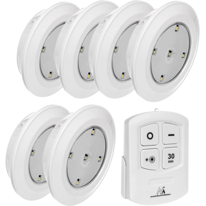 Does Not Apply Mce165 Led Remote Under Cupboard Lighting Set Of 6 Lights Battery Powered Does Not Apply Mce165 Led Remote Under Cupboard Lighting Set Of 6 Lights Battery Powered