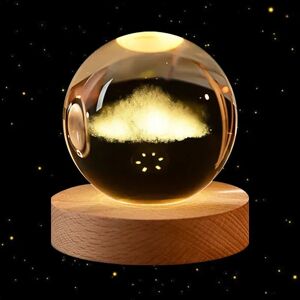 Does Not Apply 3d Crystal Ball 6cm, Glass Planet Earth, Wooden Base, System Does Not Apply 3d Crystal Ball 6cm, Glass Planet Earth, Wooden Base, System