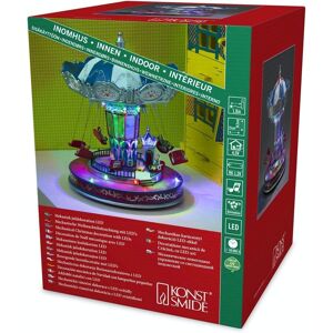 Konstsmide Christmas Lights \"Christmas Carousel\" Led Christmas Scene/ten Colour Konstsmide Christmas Lights \"Christmas Carousel\" Led Christmas Scene/ten Colour