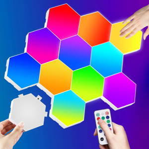 Does Not Apply Hexagon Led Panel, Led Hexagon Gaming Wall Light, Rgb Hexagon Wall Light With Re Does Not Apply Hexagon Led Panel, Led Hexagon Gaming Wall Light, Rgb Hexagon Wall Light With Re