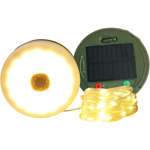 Does Not Apply Solar Camping String Lights Reel, 32.8ft Waterproof Solar & Usb Led Camping Fair Does Not Apply Solar Camping String Lights Reel, 32.8ft Waterproof Solar & Usb Led Camping Fair
