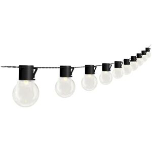 4lite Antheia Solar Outdoor Festoon String Lighting (Black) 11ft 260lm Ip44 Rat 4lite Antheia Solar Outdoor Festoon String Lighting (Black) 11ft 260lm Ip44 Rat