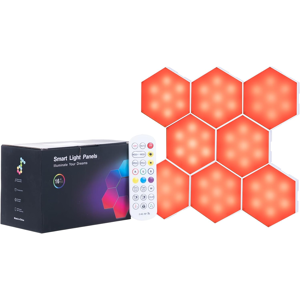 Does Not Apply Bluecaps Hexagon Led Panels - Hex Rgb Smart Wall Sensory Lights With App And Rem Does Not Apply Bluecaps Hexagon Led Panels - Hex Rgb Smart Wall Sensory Lights With App And Rem