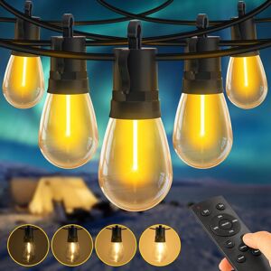 Saeihgae Outdoor Festoon Lights Mains Powered: 50ft 15m Outdoor String Lights 15+1 S14 L Saeihgae Outdoor Festoon Lights Mains Powered: 50ft 15m Outdoor String Lights 15+1 S14 L
