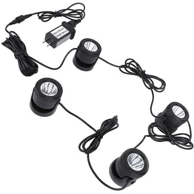 4 In 1 Pond Light With Timer Warm White 3000k To 3200k Led Ip68 Water Resistant 4 In 1 Pond Light With Timer Warm White 3000k To 3200k Led Ip68 Water Resistant