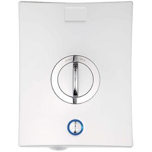 Aqualisa Quartz Electric Shower Front Cover Case Assembly - White/chrome 435913 Aqualisa Quartz Electric Shower Front Cover Case Assembly - White/chrome 435913