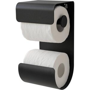 Sealskin Brix Toilet Roll Holder, Metal, Black, 11.6 X 25.5 X 12.5 Cm Sealskin Brix Toilet Roll Holder, Metal, Black, 11.6 X 25.5 X 12.5 Cm