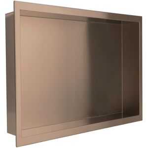 Nwt Direct Rectangular Shower Niche Bronze Stainless Steel 450mm X 300mm Reversible Nwt Direct Rectangular Shower Niche Bronze Stainless Steel 450mm X 300mm Reversible