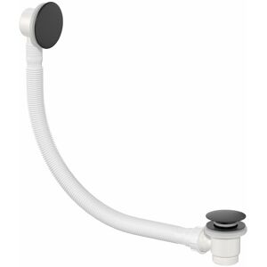 Affine Bathroom Pop Up Bath Tub Waste & Overflow Plug Black Standard Modern Affine Bathroom Pop Up Bath Tub Waste & Overflow Plug Black Standard Modern