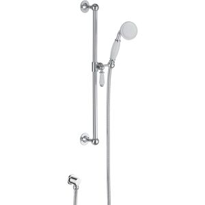 Shower Head Hose Slider Rail Kit Wall Elbow Brass & Ceramic Chrome Enki Es009 Shower Head Hose Slider Rail Kit Wall Elbow Brass & Ceramic Chrome Enki Es009