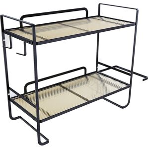 Sodial 2x(Multifunctional Storage Rack Above Toilet 2-Story Bathroom Storage Rack8613 Sodial 2x(Multifunctional Storage Rack Above Toilet 2-Story Bathroom Storage Rack8613