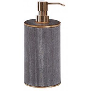 HoF Living Black & Brass Agra Marble Soap Dispenser - Bathroom Accessory HoF Living Black & Brass Agra Marble Soap Dispenser - Bathroom Accessory