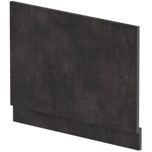 Balterley 750mm Edge/power Straight End Bath Panel & Plinth - Textured Matt Metallic Slate Balterley 750mm Edge/power Straight End Bath Panel & Plinth - Textured Matt Metallic Slate