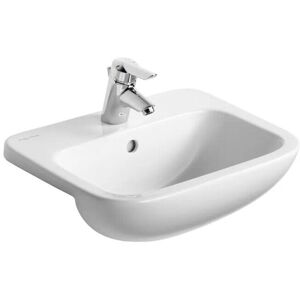 Armitage Shanks Profile 21 Semi Countertop Basin Overflow 500mm 1 Tap Hole Armitage Shanks Profile 21 Semi Countertop Basin Overflow 500mm 1 Tap Hole
