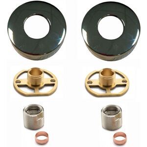 Mixer Bar Bracket Kit Easy Fix Round Shower Thermostatic Gold Brass Enki P19 Mixer Bar Bracket Kit Easy Fix Round Shower Thermostatic Gold Brass Enki P19