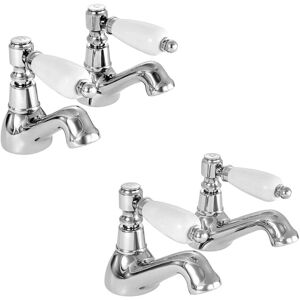 Deva Georgian Basin Taps And Bath Taps - Chrome Bathroom Taps Deva Georgian Basin Taps And Bath Taps - Chrome Bathroom Taps