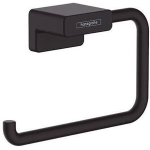 Hansgrohe Toilet Roll Holder Matt Black Addstoris - 41771670 Hansgrohe Toilet Roll Holder Matt Black Addstoris - 41771670