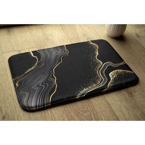 Tulup Bath Mat Bathroom Rugs Non Slip Super Soft - 90x60 Cm - Black Marble Tulup Bath Mat Bathroom Rugs Non Slip Super Soft - 90x60 Cm - Black Marble