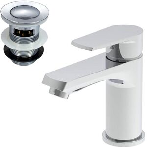 Nes Home Modern Chrome Basin Mono Mixer Tap With Waste Nes Home Modern Chrome Basin Mono Mixer Tap With Waste