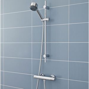 Hudson Reed Minimalist Thermostatic Bar Shower Valve Linear Slider Rail Kit Hudson Reed Minimalist Thermostatic Bar Shower Valve Linear Slider Rail Kit